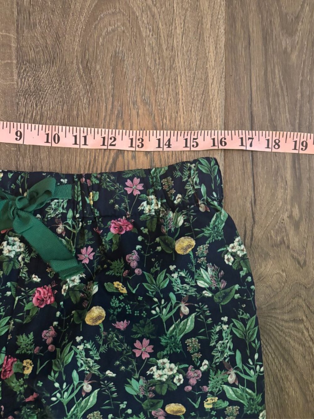 JCREW Cotton poplin long-sleeve pajama set in winter garden floral - Picture 6 of 9